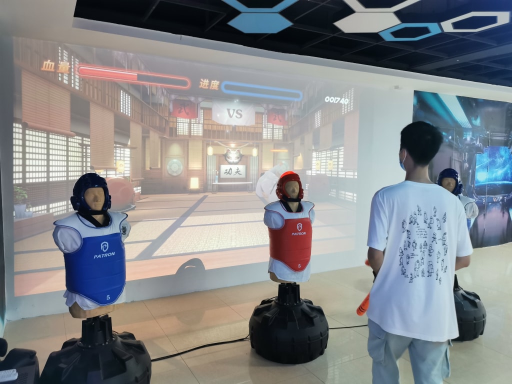 智能模拟拳击训练馆一站式服务